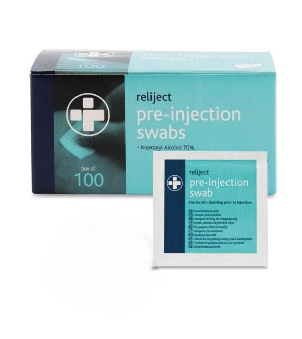 Pre-Injection Swabs (100)
