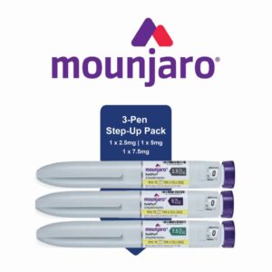 Mounjaro 3-Pen High-Dose Pack (10mg + 12.5mg + 15mg)
