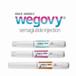 Wegovy 3-Pen Starter Pack (0.25mg + 0.5mg + 1.0mg)